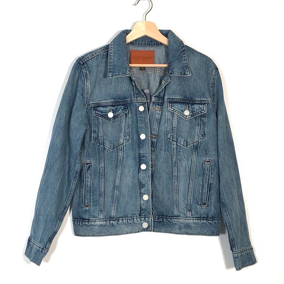 Lucky Brand Jackets & Blazers - Lucky Brand Tomboy Trucker Denim Jacket Large